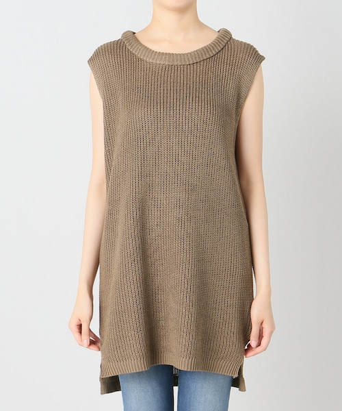 L'Appartement（アパルトモン）の「ノースリーブ Knit Vest