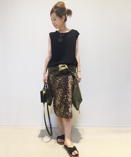 トップス L'Appartement Cotton Knit Vest L'Appartement（アパルトモン）の「ノースリーブ Knit Vest