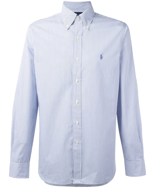 POLO RALPH LAUREN(ポロ ラルフ ローレン)の「Polo Ralph Lauren - ストライプ柄 シャツ - men - コットン - 15 1/2(シャツ/ブラウス・メンズ・ホワイト・15 1/2)」の1枚目の写真