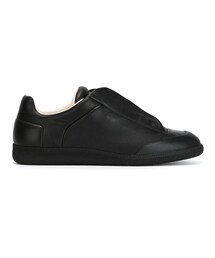 Maison Margiela | Maison Margiela - コンシールレース スニーカー - men - カーフレザー/rubber - 42(スニーカー)