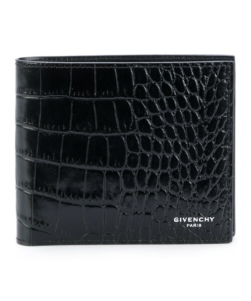 GIVENCHY（ジバンシイ）の「Givenchy - クロコ型押し 二つ折り財布 
