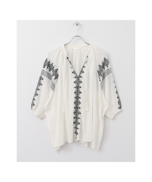 新品♡タグ付き かぐれ♡レーヨンコットン ブラウス♡アーバンリサーチドアーズ 楽天市場】レーヨンドットワイドブラウス／かぐれ（kagure