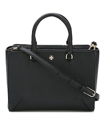 【送料関税込】TORY BURCH - ブラックレザーペリートート ベリー｜トートバッグ | トリーバーチ公式オンラインストア