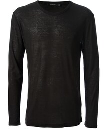 T BY ALEXANDER WANG | T By Alexander Wang - ロングtシャツ - men - シルク/レーヨン - S(Tシャツ/カットソー)