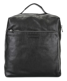 EMPORIO ARMANI | Emporio Armani - レザーバックパック L - men - カーフレザー - ワンサイズ(バックパック/リュック)