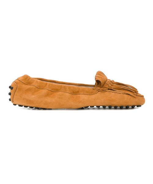 TOD'S（トッズ）の「Tod's - フリンジモカシン - women - レザー