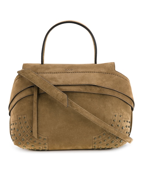 ◉1日使用　TOD'S トッズ　スウェード トートバッグ　ベージュ TOD'S トートバッグ スウェード TOD'S（トッズ）の「Tod's - Wave