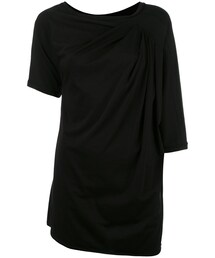 LOEWE | Loewe - アシンメトリー ブラウス - women - コットン - M(シャツ/ブラウス)