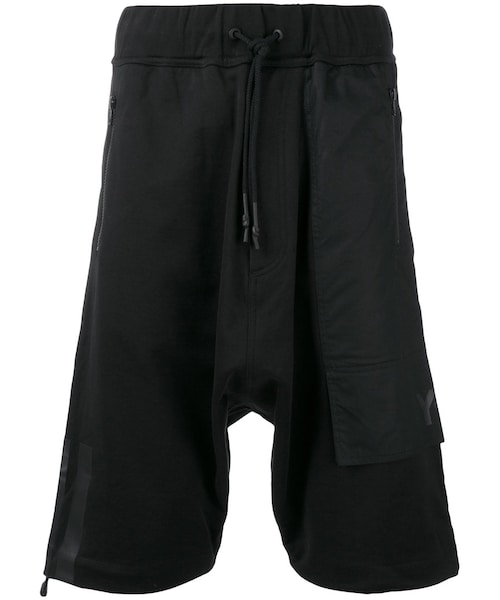 Y-3 フローラルサルエルハーフパンツ Y-3 サルエルハーフパンツ - メルカリ