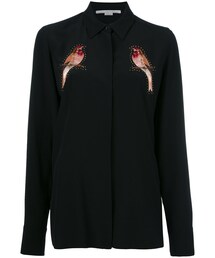 希少　ステラマッカトニー　長袖シルクブラウス　40 希少ステラマッカトニー長袖シルクブラウス40