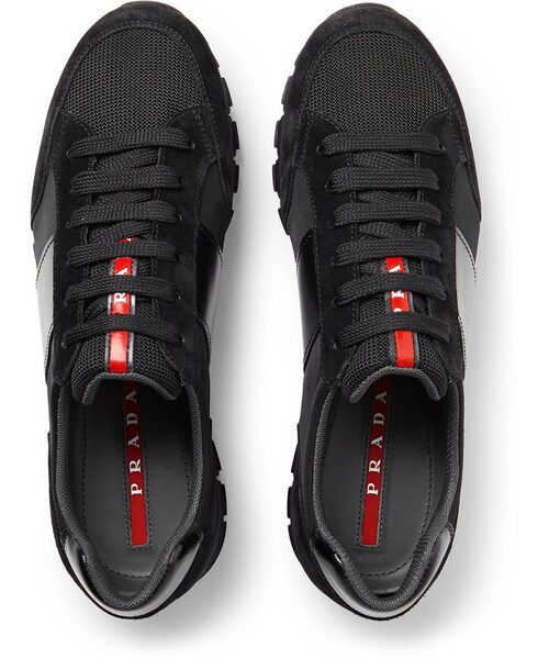 PRADA（プラダ）の「Prada Match Race Panelled Leather, Suede