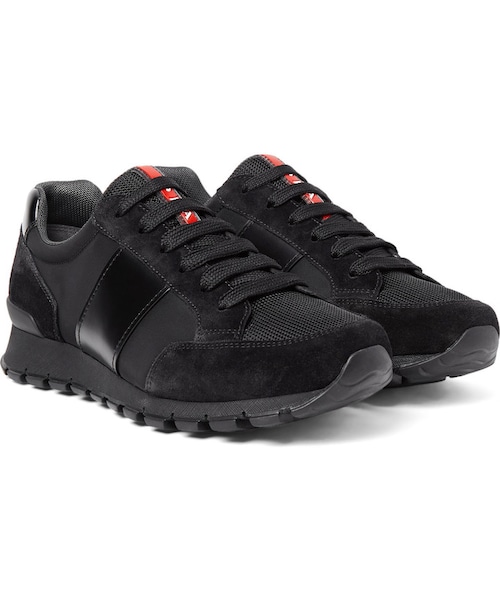 PRADA（プラダ）の「Prada Match Race Panelled Leather, Suede