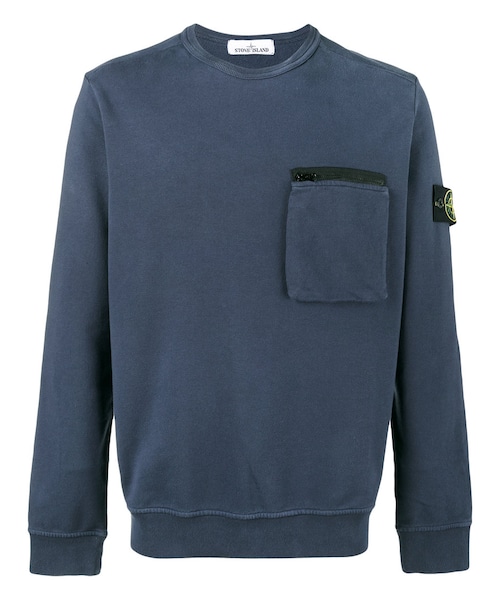 【STONE 】ジップポケットスウェットシャツ STONE ISLAND（ストーンアイランド）の「Stone Island - ジップ