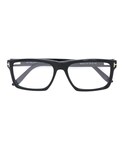 Tom Ford Eyewear | Tom Ford Eyewear - スクエア眼鏡フレーム - men - アセテート/金属（めっき） - 55(眼鏡)