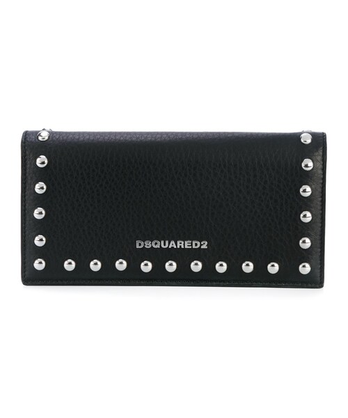 DSQUARED2 折りたたみ スタッズ ウォレット DSQUARED2 折りたたみ スタッズ ウォレット メンズ
