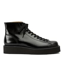 Yohji Yamamoto | Yohji Yamamoto - レースアップ ブーツ - men - レザー/rubber - 6(ブーツ)