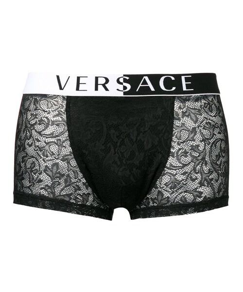 Versace（ヴェルサーチ）の「Versace - レースパネル ボクサーパンツ 