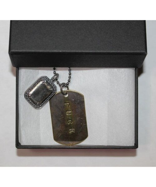 gunda（ガンダ）の「gunda ・ガンダ・DOG TAG NK・ネックレス（ネックレス・メンズ・その他）」の4枚目の写真