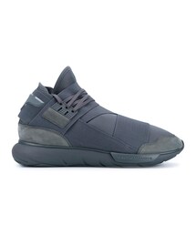 Y-3 | Y-3 - Qasa High Vista トーナルスニーカー - men - レザー/スエード/ネオプレン/rubber - 7.5(スニーカー)