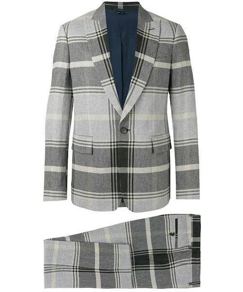 vivienne westwood しゃ MAN チェック柄スーツ