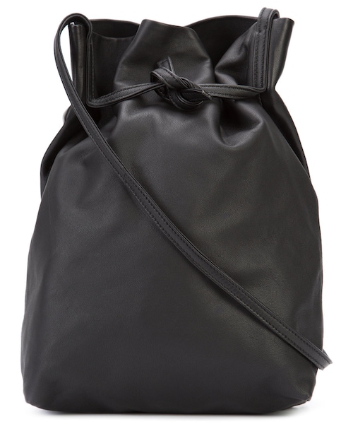 ANN DEMEULEMEESTER ショルダーバッグ　ブリーフケース　レザー ANN DEMEULEMEESTER ショルダーバッグ ブリーフケース レザー