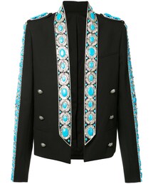 希少 Balmain バルマン 豪華エポーレット装飾付きジャケット 希少 Balmain バルマン 豪華エポーレット装飾付きジャケット