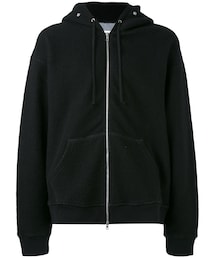 Maison Margiela | Maison Margiela - ジップアップ パーカー - men - コットン/ポリアミド/ウール - 52(パーカー)