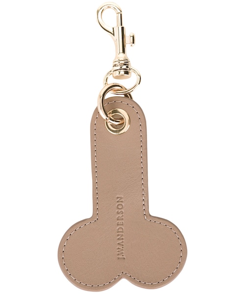 美品 JW Anderson ペニス レザー キーリング キーホルダー 美品 JW Anderson ペニス レザー キーリング キーホルダー メンズ