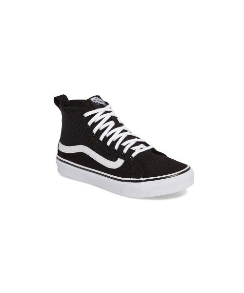 VANS(バンズ)の「Women's Vans Sk8-Hi Slim Gore Sneaker(スニーカー・レディース・Black・5 M/5.5 M/6 M/6.5 M/7 M/7.5 M/8 M/8.5 M/9 M/9.5 M/10 M/10.5 M)」の1枚目の写真