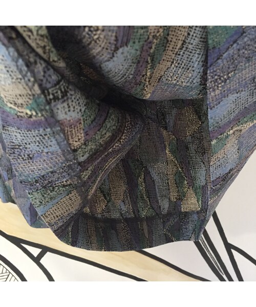 キュウリガン（キュウリガン）の「【個性的】ヴィンテージ 開襟柄シャツ＆袴パンツ キュロット セットアップ（セットアップ・メンズ・その他）」の10枚目の写真