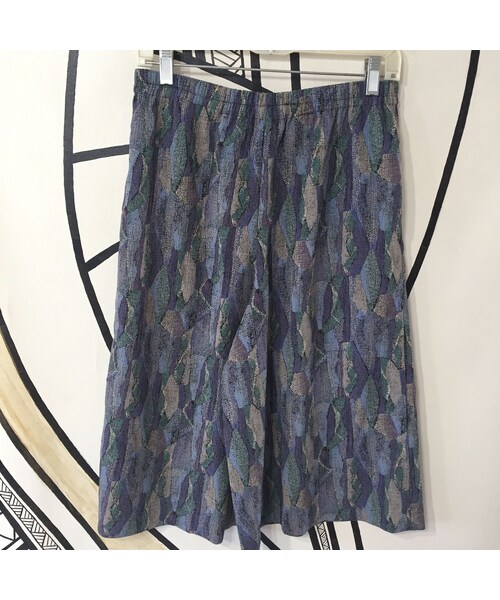 キュウリガン（キュウリガン）の「【個性的】ヴィンテージ 開襟柄シャツ＆袴パンツ キュロット セットアップ（セットアップ・メンズ・その他）」の7枚目の写真