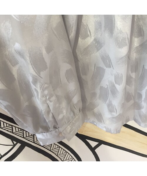 キュウリガン（キュウリガン）の「【個性的】ヴィンテージ 開襟柄シャツ＆袴パンツ キュロット セットアップ（セットアップ・メンズ・その他）」の6枚目の写真