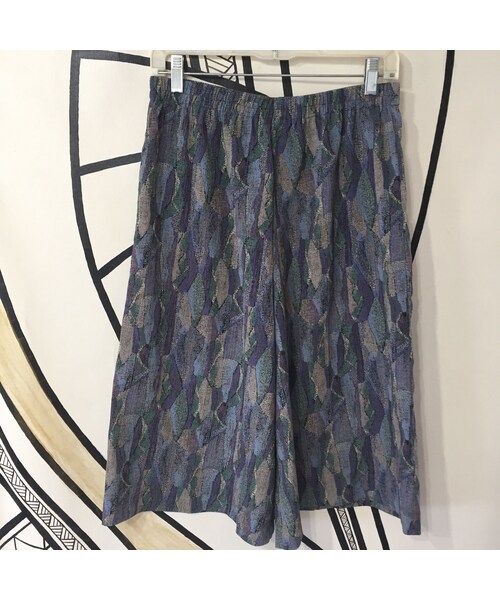 キュウリガン（キュウリガン）の「【個性的】ヴィンテージ 開襟柄シャツ＆袴パンツ キュロット セットアップ（セットアップ・メンズ・その他）」の8枚目の写真