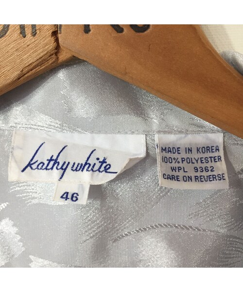 キュウリガン（キュウリガン）の「【個性的】ヴィンテージ 開襟柄シャツ＆袴パンツ キュロット セットアップ（セットアップ・メンズ・その他）」の4枚目の写真