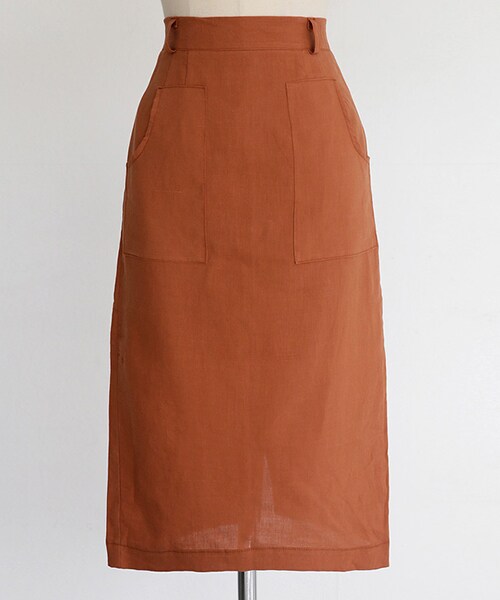 DHOLIC（ディーホリック）の「リネン混ポケットペンシルスカート（スカート・レディース・FREE）」の2枚目の写真