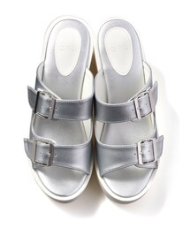 GRL | ダブルベルト厚底サンダル(サンダル)
