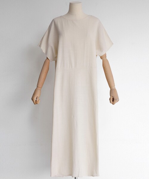 DHOLIC（ディーホリック）の「リネンブレンドフレアロングワンピース（ワンピース・レディース・FREE）」の3枚目の写真