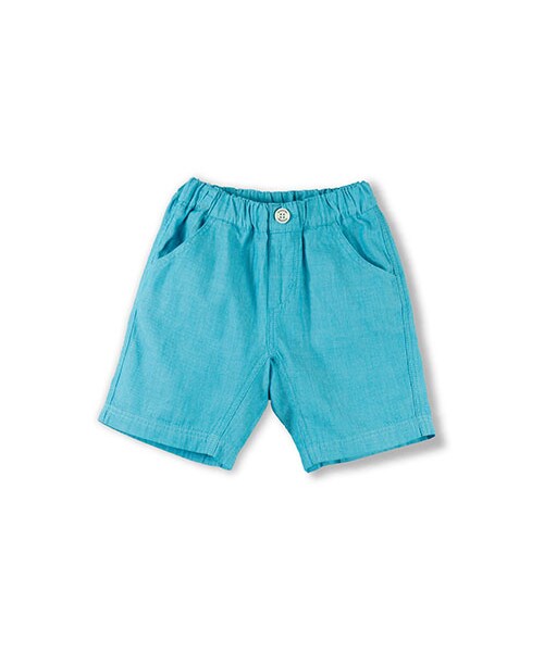 BRANSHES（ブランシェス）の「ストライプカラーパンツ（その他パンツ・キッズ・ライム/パープル/ターコイズブルー・80～150）」の2枚目の写真