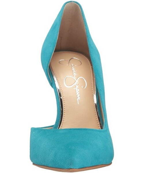 Jessica Simpson(ジェシカシンプソン)の「Jessica Simpson - Claudette High Heels(パンプス・レディース・Polished Pink Luxe Kid Suede/Oceanside Luxe Kid Suede/Nude Patent/Black Alisina Leather・9 M/7.5 M/6 M/9.5 M/8.5 M/8 M/5.5 M/5 M/6.5 M/10 M/7 M/11 M/12 S)」の6枚目の写真