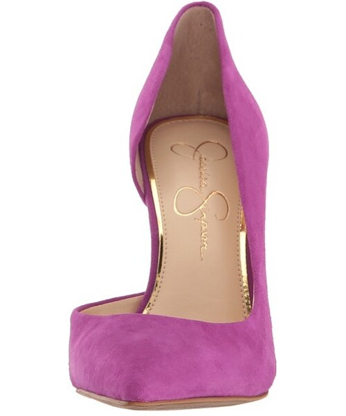 Jessica Simpson(ジェシカシンプソン)の「Jessica Simpson - Claudette High Heels(パンプス・レディース・Polished Pink Luxe Kid Suede/Oceanside Luxe Kid Suede/Nude Patent/Black Alisina Leather・9 M/7.5 M/6 M/9.5 M/8.5 M/8 M/5.5 M/5 M/6.5 M/10 M/7 M/11 M/12 S)」の7枚目の写真