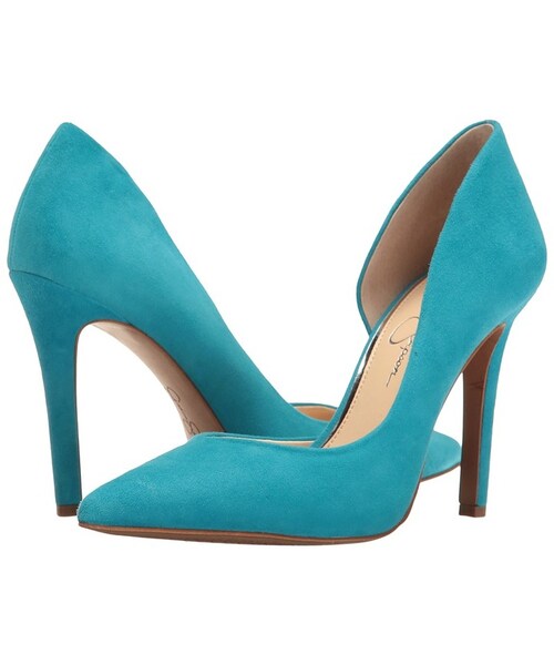 Jessica Simpson(ジェシカシンプソン)の「Jessica Simpson - Claudette High Heels(パンプス・レディース・Polished Pink Luxe Kid Suede/Oceanside Luxe Kid Suede/Nude Patent/Black Alisina Leather・9 M/7.5 M/6 M/9.5 M/8.5 M/8 M/5.5 M/5 M/6.5 M/10 M/7 M/11 M/12 S)」の4枚目の写真
