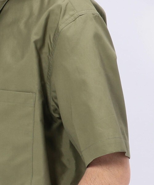 CLASS（クラス）の「CLASS/クラス/別注Venice/ショートシャツ（トップス・メンズ・WHITE/BLACK/GREY/KHAKI・2）」の6枚目の写真