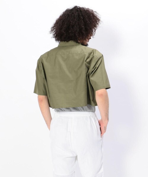 CLASS（クラス）の「CLASS/クラス/別注Venice/ショートシャツ（トップス・メンズ・WHITE/BLACK/GREY/KHAKI・2）」の3枚目の写真