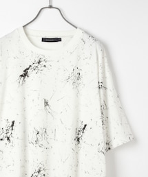 RAGEBLUE | スプラッシュプリントTシャツ(トップス)