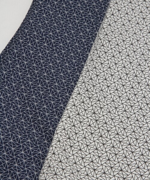 RAGEBLUE（レイジブルー）の「幾何学柄オープンカラーシャツ（トップス・ホワイト/ネイビー）」の13枚目の写真