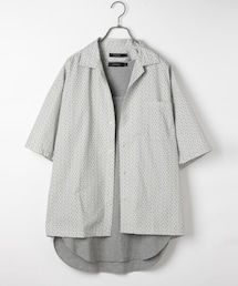 RAGEBLUE | 幾何学柄オープンカラーシャツ(トップス)