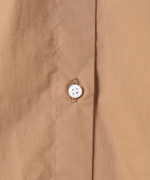 Spick & Span（スピックアンドスパン）の「THE SHIRT17 2Wayシャツ（トップス・キャメル/XS/残り3点/S/在庫あり）」の9枚目の写真