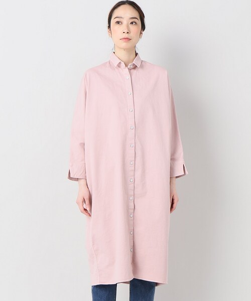 Spick & Span（スピックアンドスパン）の「THE SHIRT16 ロングシャツ（トップス・ベージュ/S/残り1点）」の7枚目の写真