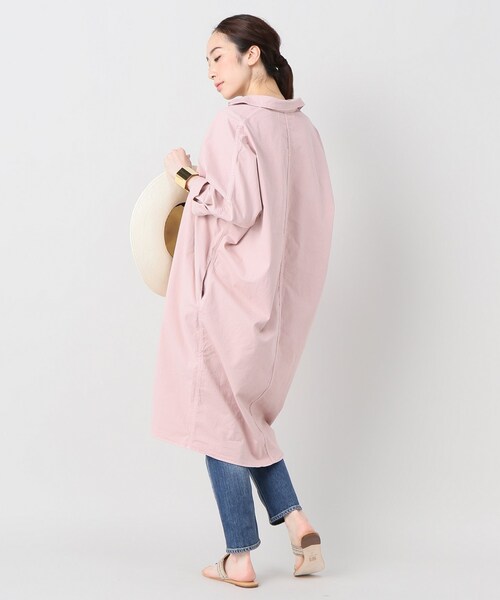 Spick & Span（スピックアンドスパン）の「THE SHIRT16 ロングシャツ（トップス・ベージュ/S/残り1点）」の6枚目の写真