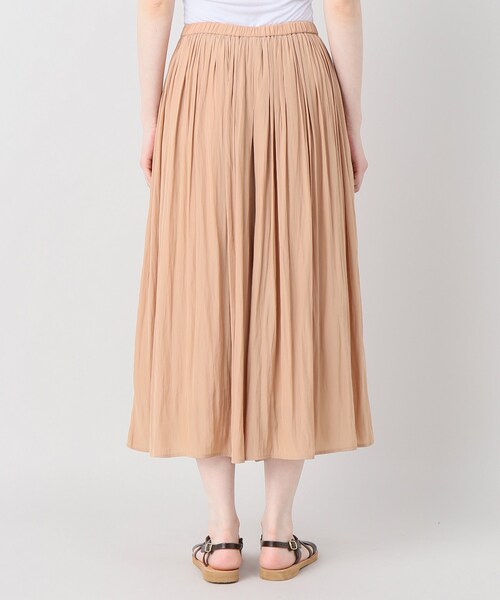 Spick & Span（スピックアンドスパン）の「PEシフォンギャザーパンツ◆（パンツ・キャメル/36/在庫あり/38）」の9枚目の写真